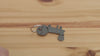 Tractor Keychain, Backpack Tag, Zipper Pull, Personalized Tractor Gift, Steel, Metal