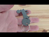 Tractor Keychain Personalized