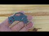 Sport UTV / SXS 2 Seater Side by Side Keychain Zipper Pull
