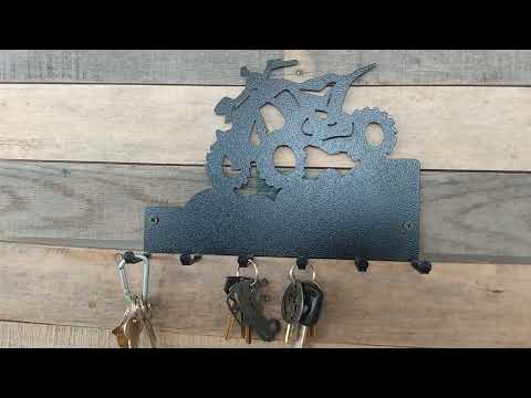 Burke Metal Work 4 Wheeler ATV Quad Key Holder