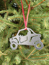 Metal UTV Christmas Ornament, Side by Side, SxS - Burke Metal Work