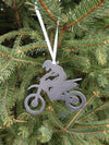 Dirt bike Girl Ornament - Burke Metal Work