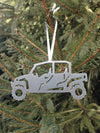 Metal UTV 4 Seater Sport Utility Christmas Ornament, Keepsake, Souvenir, Side by Side, General - Burke Metal Work