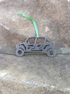 UTV 4 Seater Sport Christmas Ornament, Keepsake, Souvenir, Side x Side, SxS - Burke Metal Work