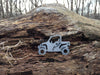 Metal UTV 2 Seater Sport Utility Christmas Ornament, Side by Side, SxS - Burke Metal Work