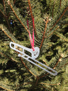 Metal Trombone Christmas Ornament - Burke Metal Work