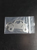 UTV keychain, backpack charm, zipper pull, 2 seater, sport, side by side, SXS