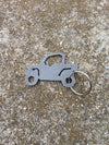 UTV keychain, 2 seater sport utility, side by side, SXS, backpack charm, zipper pull, Personalized Gift