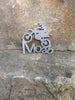 Moab Utah Dirt Bike Girl Ornament, Keepsake, Souvenir - Burke Metal Work