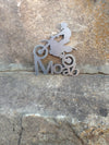 Moab Utah Dirt Bike Ornament, Keepsake, Souvenir - Burke Metal Work