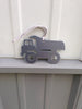 Dump Truck Metal Ornament, Decor, Keepsake, Gift - Burke Metal Work