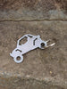 UTV keychain, backpack charm, zipper pull, 2 seater, sport, side by side, SXS