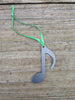 Music Note Ornament Keepsake Souvenir  (Single Note) - Burke Metal Work