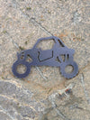 UTV Metal Christmas Ornament, Lifted, Side by Side - Burke Metal Work