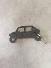 UTV keychain, 4 seater, sport, side by side, SXS