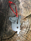 Koala Bear Metal Ornament, Keepsake, Souvenir, Zoo Animal Decor, Wild Animal Decor - Burke Metal Work