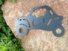 UTV metal sign; Side by side, SxS