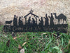 Nativity Scene Yard Art, holiday decor, outdoor Christmas decoration - Burke Metal Work