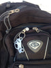 UTV keychain, backpack charm, zipper pull, 2 seater, sport, side by side, SXS