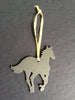 Horse Ornament, Raw Steel, Metal - Burke Metal Work