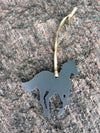 Horse Ornament, Raw Steel, Metal - Burke Metal Work
