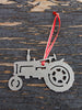 Old Tractor Ornament, silhouette of a farmall - Burke Metal Work