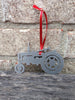 Old Tractor Ornament, silhouette of a farmall - Burke Metal Work
