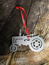 Old Tractor Ornament, silhouette of a farmall - Burke Metal Work