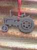 Old Tractor Ornament, silhouette of a farmall - Burke Metal Work