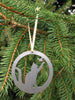 Cat Metal Ornament - Burke Metal Work