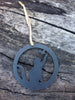 Cat Metal Ornament - Burke Metal Work