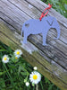 Elephant Metal Ornament, Keepsake, Souvenir, Nursery, Zoo Animal, Safari Decor - Burke Metal Work