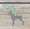Doberman Dog Metal Ornament - Burke Metal Work
