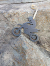 Dirt bike Girl Ornament - Burke Metal Work