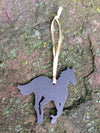 Horse Ornament, Raw Steel, Metal - Burke Metal Work