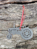 Old Tractor Ornament, silhouette of a farmall - Burke Metal Work