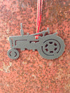Old Tractor Ornament, silhouette of a farmall - Burke Metal Work