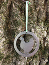 Chicken Christmas Ornament - Burke Metal Work