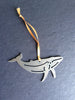 Whale Metal Ornament, Ocean, Marine