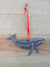 Whale Metal Ornament, Ocean, Marine