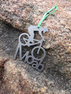 Moab Mountain Bike Ornament Souvenir - Burke Metal Work