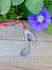 Music Note Ornament Keepsake Souvenir  (Single Note) - Burke Metal Work