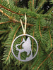 Border Collie Dog Metal Ornament - Burke Metal Work