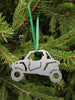Metal UTV Christmas Ornament, Side by Side, SxS - Burke Metal Work