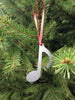 Music Note Ornament Keepsake Souvenir  (Single Note) - Burke Metal Work