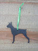 Doberman Dog Metal Ornament - Burke Metal Work
