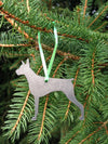 Doberman Dog Metal Ornament - Burke Metal Work