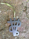 Veterinary Symbol Metal Ornament - Burke Metal Work