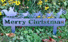 Santa's Dirt Bike Christmas, Outdoor Holiday Decoration, Yard Art - Burke Metal Work