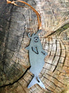 Fish On A Hook Metal Ornament - Burke Metal Work